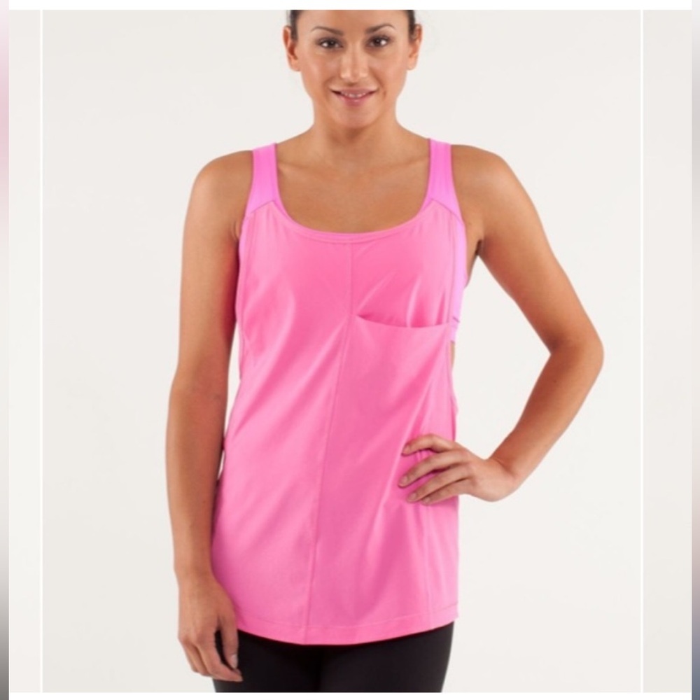 Lululemon Run for  your Monday Tank size 10